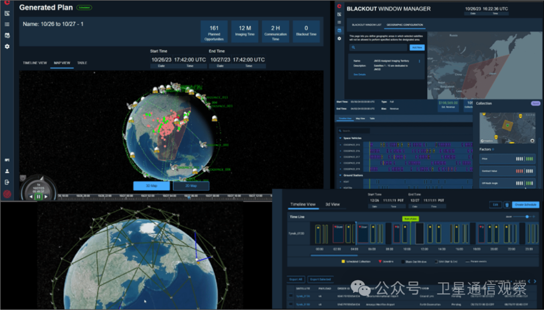 认知空间公司开发了一种名为CNTIENT的软件工具,用于管理遥感卫星的混合架构